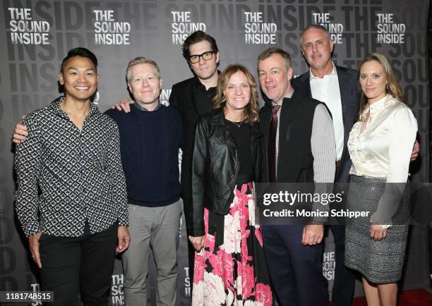 Anthony Rapp and Adam Rapp attend "The Sound Inside" opening night at Studio 54 on October 17, 2019 in New York City.