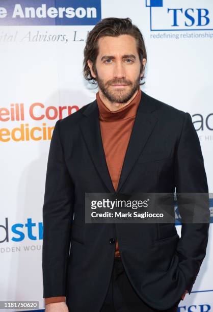 Actor Jake Gyllenhaal attends the 7th Annual Headstrong Gala at Pier Sixty at Chelsea Piers on October 17, 2019 in New York City.