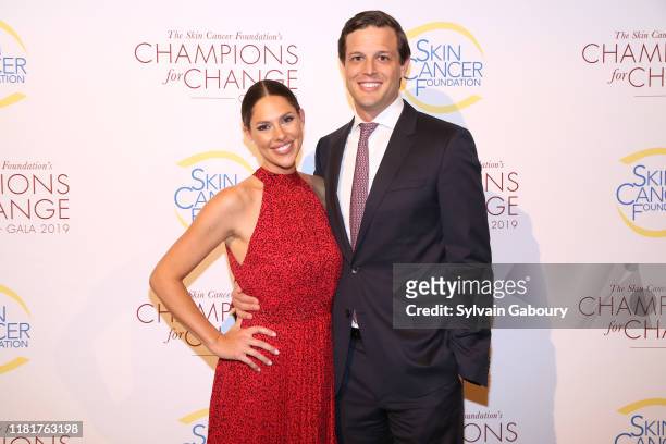 Abby Huntsman and Jeff Livingston attend The Skin Cancer Foundation's Champions For Change Gala at The Plaza on October 17, 2019 in New York City.
