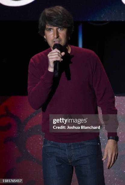 Demetri Martin attends the International Myeloma Foundation 13th Annual Comedy Celebration at The Beverly Hilton Hotel on October 17, 2019 in Beverly...