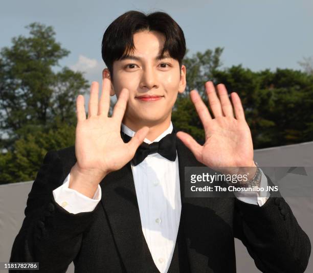 Ji Chang-Wook attends '14th Seoul International Drama Awards 2019' at the Peace Hall in Kyung Hee University on August 28th, 2019 in Seoul, South...