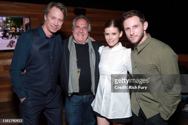 Giles Martin, Paramount Pictures chairman Jim Gianopulos, Kate Mara, and Jamie Bell attend Rocketman: Live in Concert at the Greek Theatre in Los...