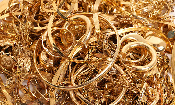 all that glitters is gold - gold jewellery stock pictures, royalty-free photos & images