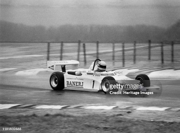 Ralt RT3, Ayrton Senna, Formula 3 at Thruxton 4th April 1983. Creator: Unknown.