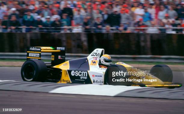 Minardi M189 P Martini, 1989 British Grand Prix. Creator: Unknown.