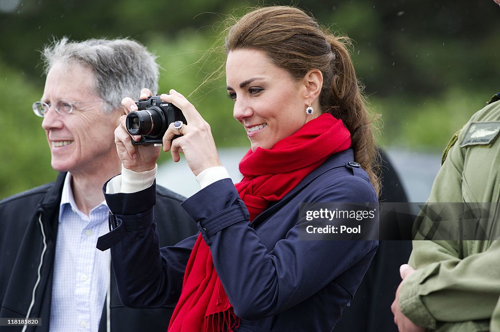 The Duke And Duchess Of Cambridge Canadian Tour - Day 5