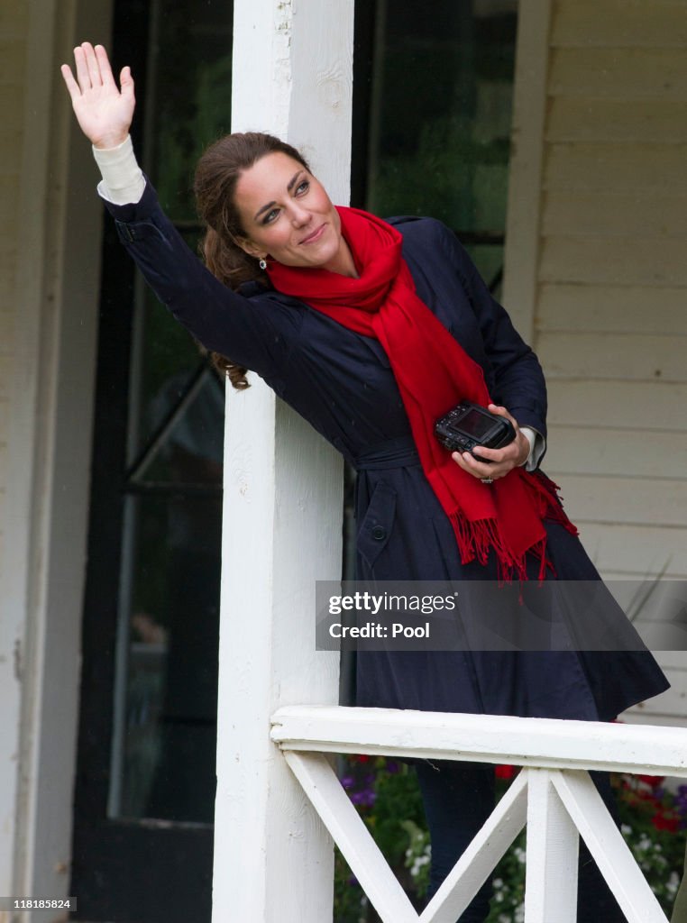 The Duke And Duchess Of Cambridge Canadian Tour - Day 5