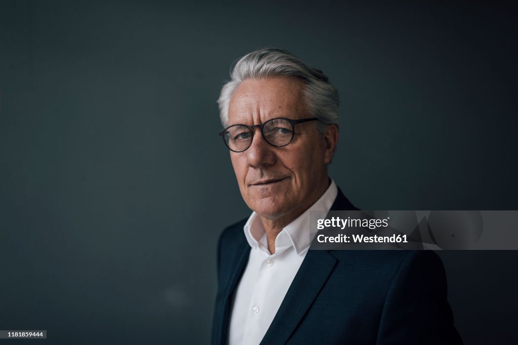 Portrait of a confident senior businessman