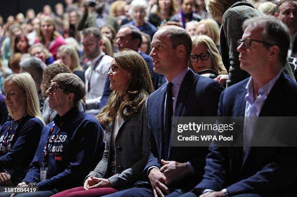 The Duke And Duchess Of Cambridge Attend Shout's Crisis Volunteer Celebration Event The Duke And Duchess Of Cambridge Attend Shout's Crisis Volunteer Celebration Event