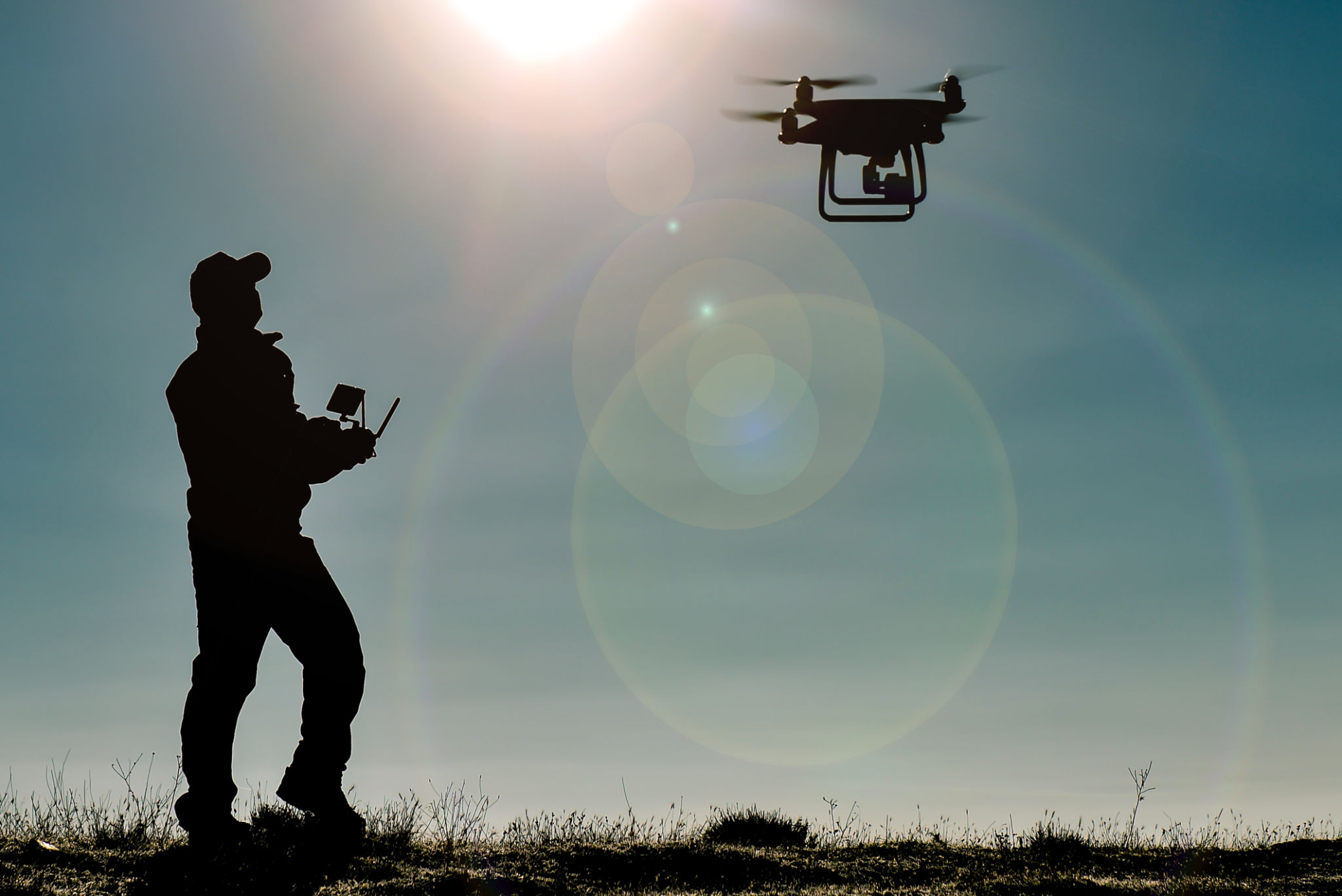 drone flight test and training drone flight test and training