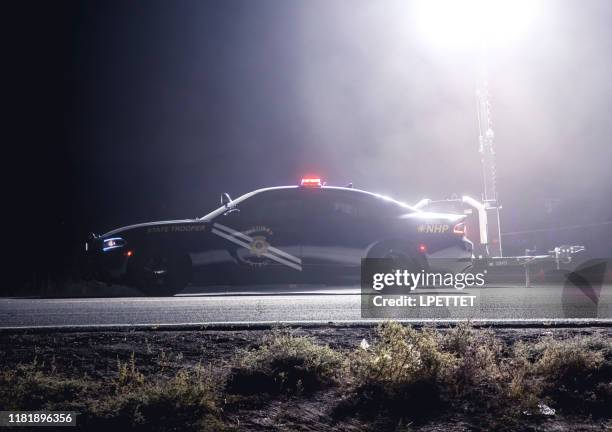 nevada highway patrol - highway patrol stockfoto's en -beelden