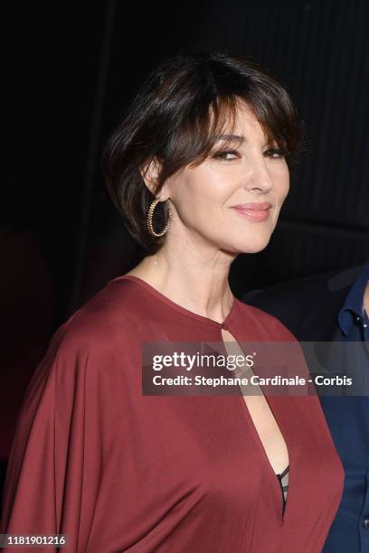 Monica Bellucci attends the tribute to Francis Ford Coppola during the 11th Film Festival Lumiere on October 18, 2019 in Lyon, France.