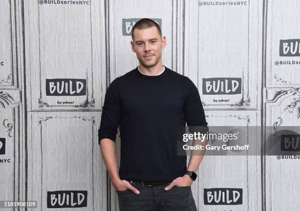 Actor Brian J. Smith visits the Build Series to discuss the USA Network series “Treadstone” at Build Studio on October 18, 2019 in New York City.