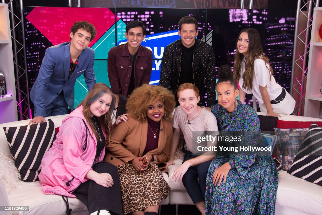 High School Musical: The Musical - The Series Cast Visits Young Hollywood Studio