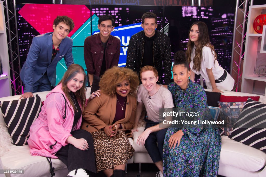 High School Musical: The Musical - The Series Cast Visits Young Hollywood Studio