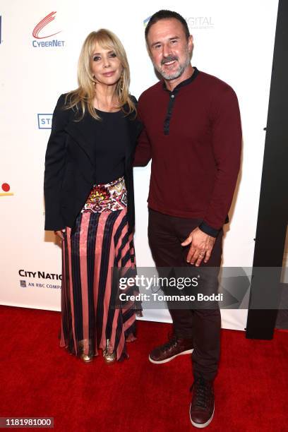 Rosanna Arquette and David Arquette attend the Penny Lane Centers Of Southern California's 50th Anniversary “Voices Of Our Children” Celebration And...