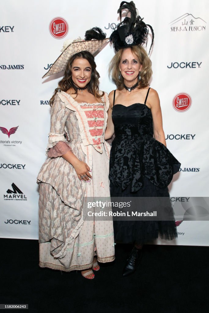 Victoria Arlen and Jacqueline Arlen attend Costumes For A Cause Gala