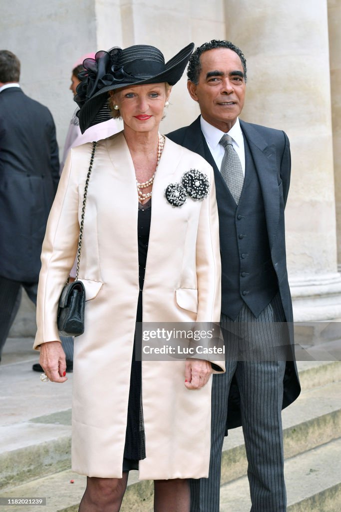 Wedding Of Prince Jean-Christophe Napoleon And Olympia Von Arco-Zinneberg At Les Invalides