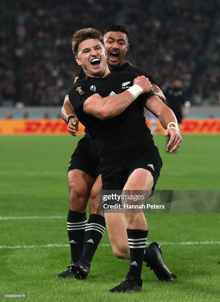 New Zealand v Ireland - Rugby World Cup 2019: Quarter Final