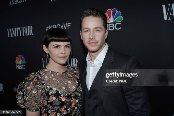 Vanity Fair Primetime Party" -- Pictured: Ginnifer Goodwin, Josh Dallas, "Manifest" at The Henry in Los Angeles, CA on November 11, 2019 --