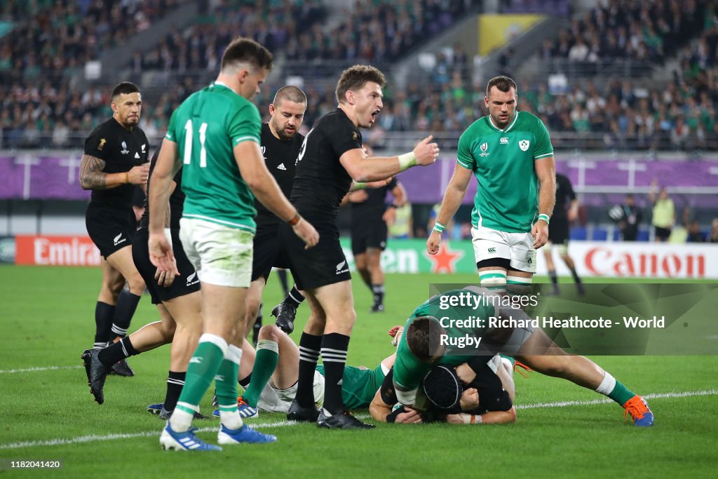 New Zealand v Ireland - Rugby World Cup 2019: Quarter Final