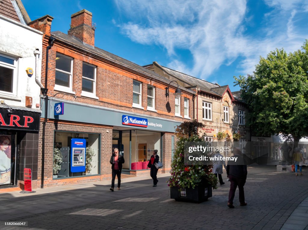 Nationwide Building Society Niederlassung in King es Lynn, Norfolk
