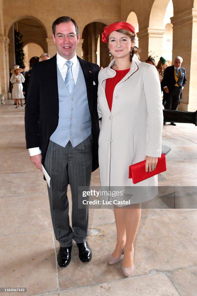 Wedding Of Prince Jean-Christophe Napoleon And Olympia Von Arco-Zinneberg At Les Invalides