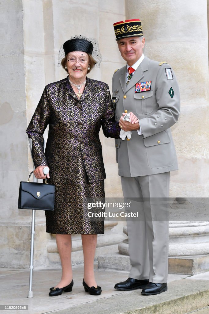 Wedding Of Prince Jean-Christophe Napoleon And Olympia Von Arco-Zinneberg At Les Invalides