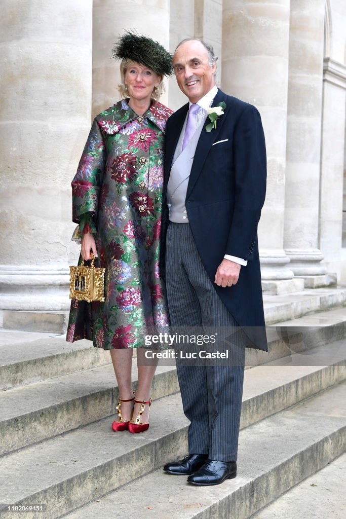 Wedding Of Prince Jean-Christophe Napoleon And Olympia Von Arco-Zinneberg At Les Invalides