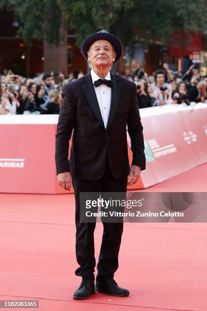 Bill Murray walks a red carpet during the 14th Rome Film Festival on October 19, 2019 in Rome, Italy.