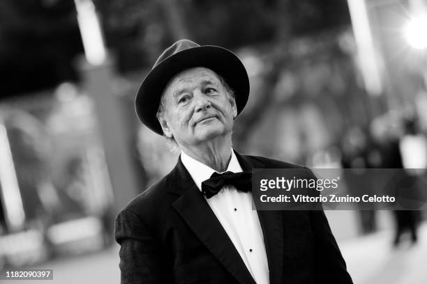 Bill Murray walks the red carpet during the 14th Rome Film Festival on October 19, 2019 in Rome, Italy.