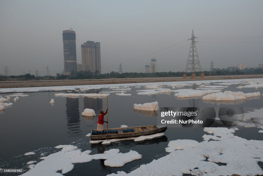 Yamuna River Pollution In New Delhi