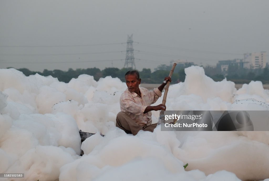 Yamuna River Pollution In New Delhi