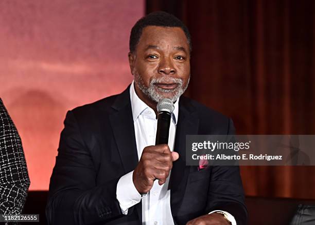 Actor Carl Weathers of Lucasfilm's "The Mandalorian" at the Disney+ Global Press Day on October 19, 2019 in Los Angeles, California. "The...