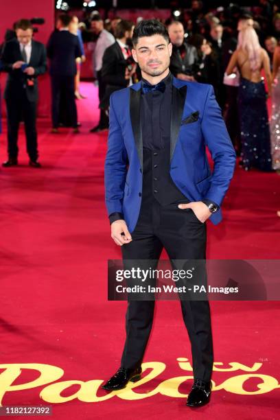 Anton Danyluk arriving for the ITV Palooza held at the Royal Festival Hall, Southbank Centre, London.