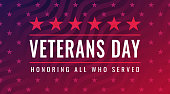 Veterans Day - Honoring All Who Served greeting card
