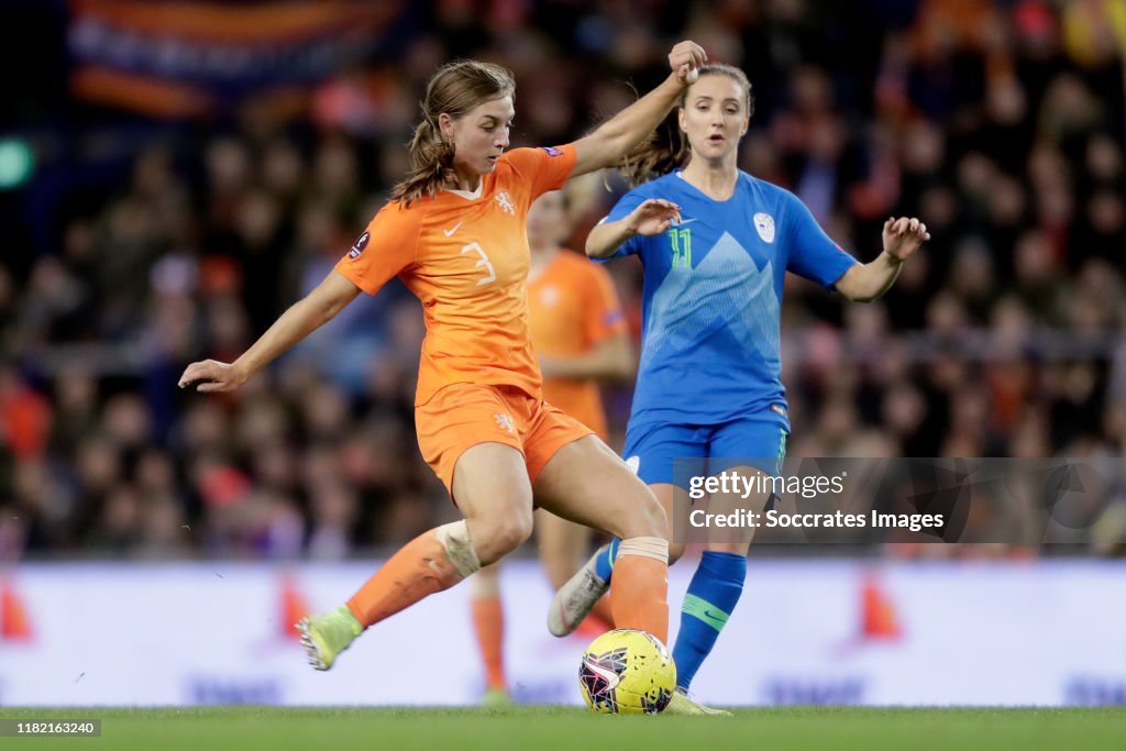 Holland  v Slovenia  -EURO Qualifier Women