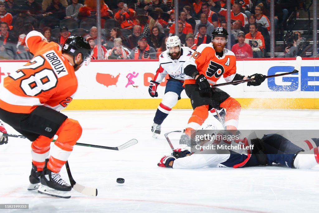 Washington Capitals v Philadelphia Flyers