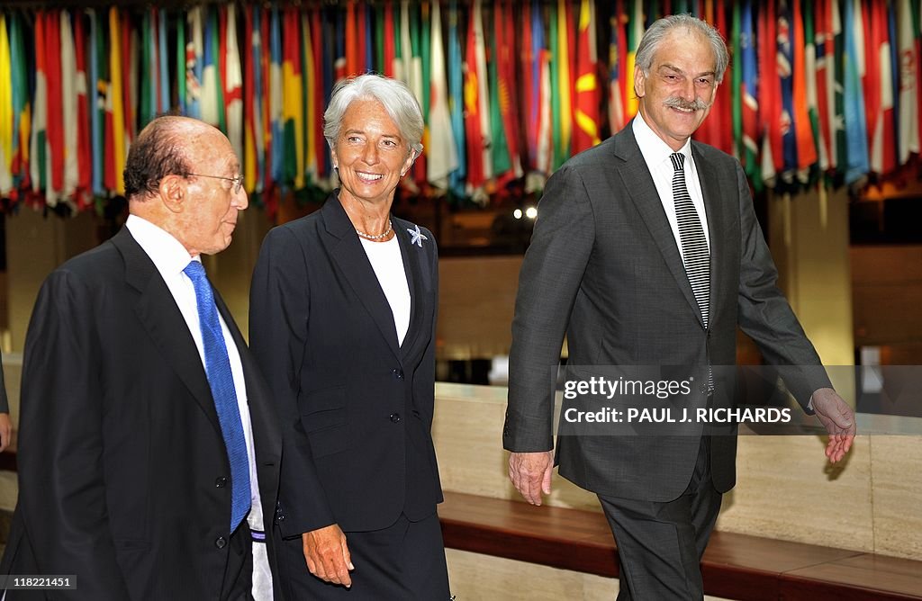 Christine Lagarde, newly appointed Manag