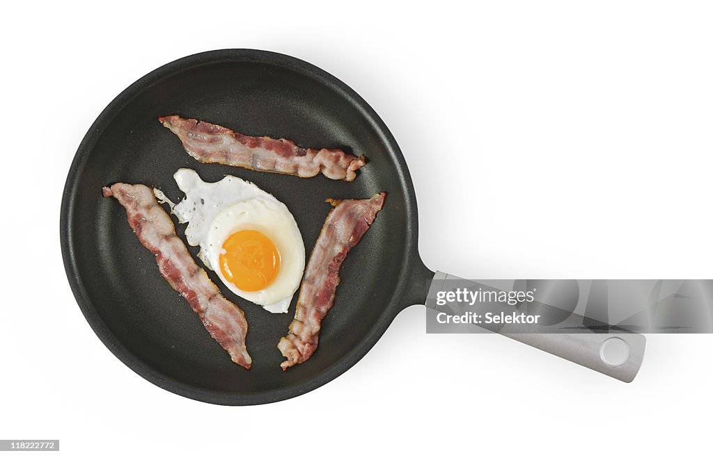 Fried Egg on Pan