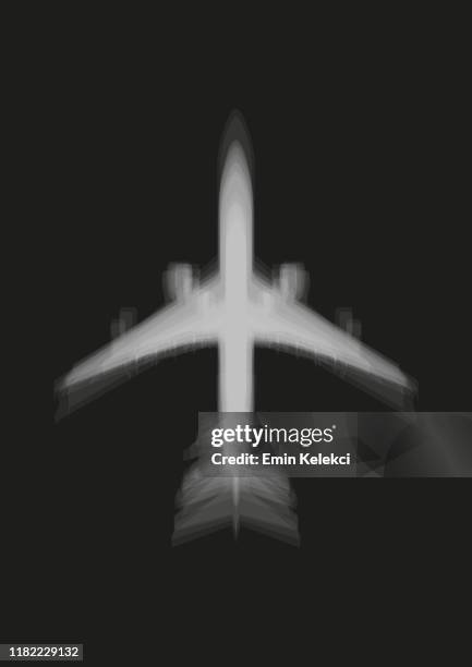 stockillustraties, clipart, cartoons en iconen met commerciële vliegtuigen - bedrijfsvliegtuig