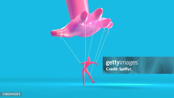 authority and control over someone - puppet on a string stock pictures, royalty-free photos & images