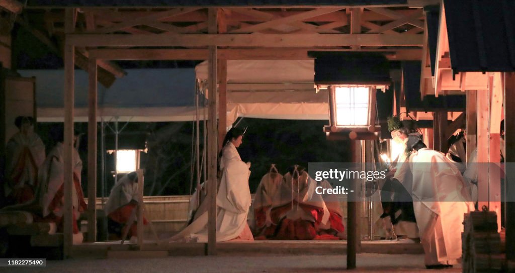 JAPAN-ROYALS-CEREMONY-EMPEROR