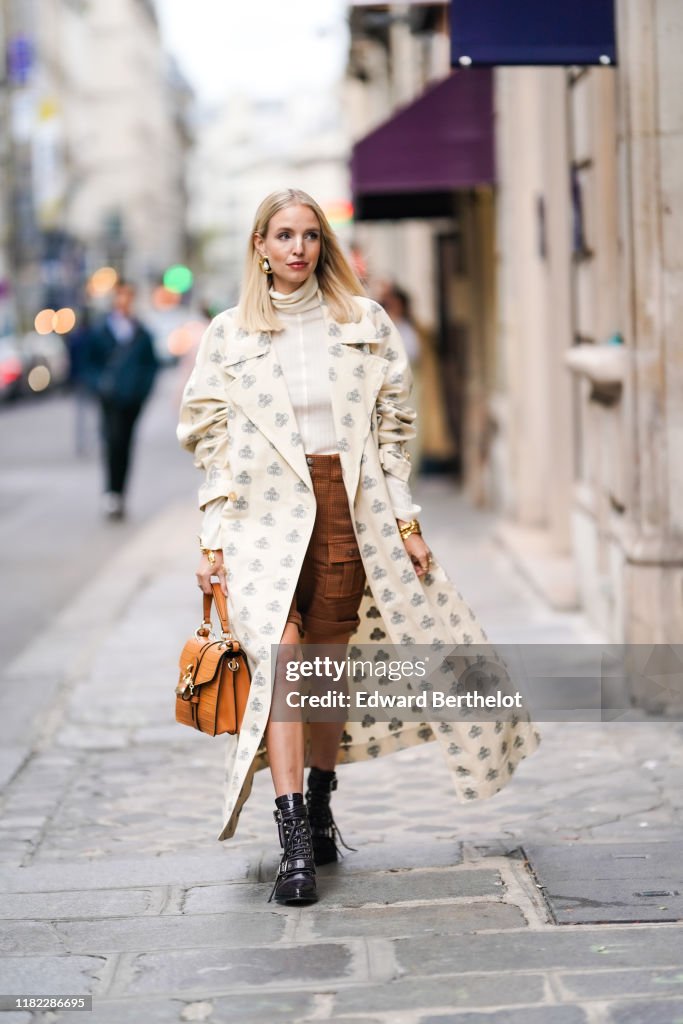 Street Style In Paris - October 2019