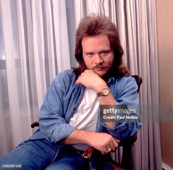 Tritt Portrait of American Country musician Travis Tritt as he poses at the ...