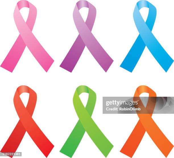 healthcare ribbons - diabetes ribbon stock illustrations