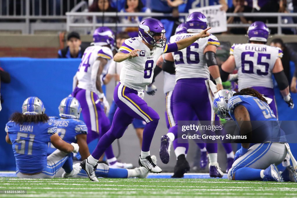 Minnesota Vikings v Detroit Lions