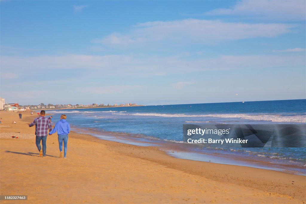 People at Misquamicut State Beach, Westerly