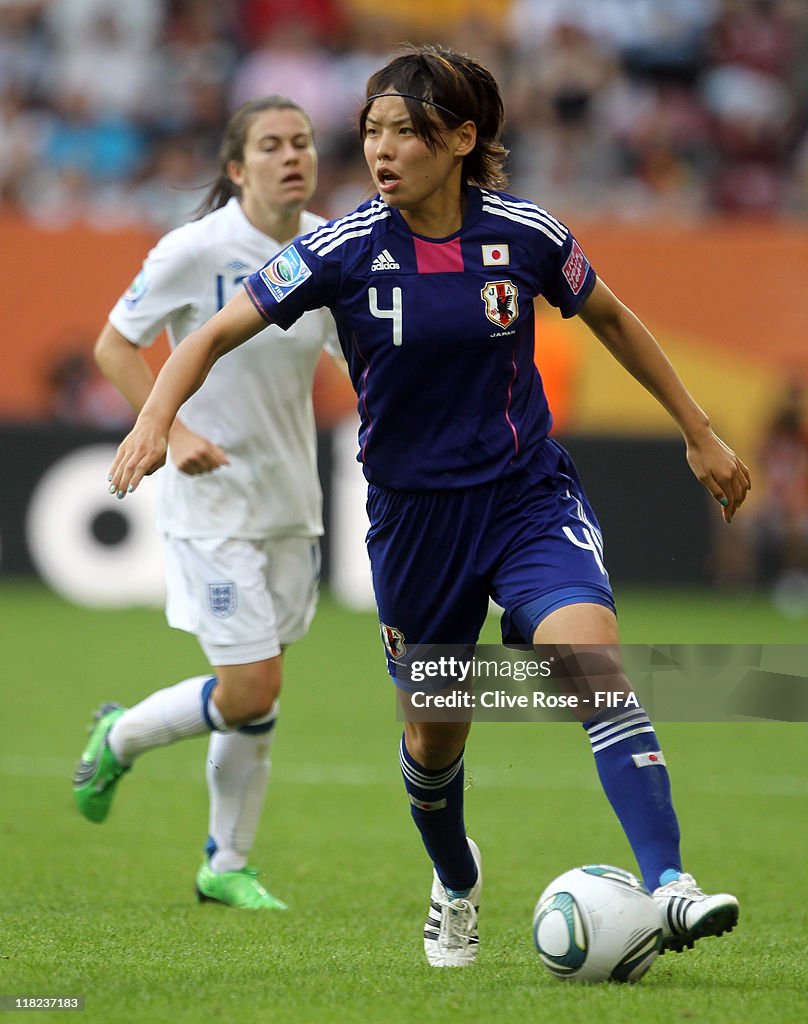 England v Japan: Group B - FIFA Women's World Cup 2011