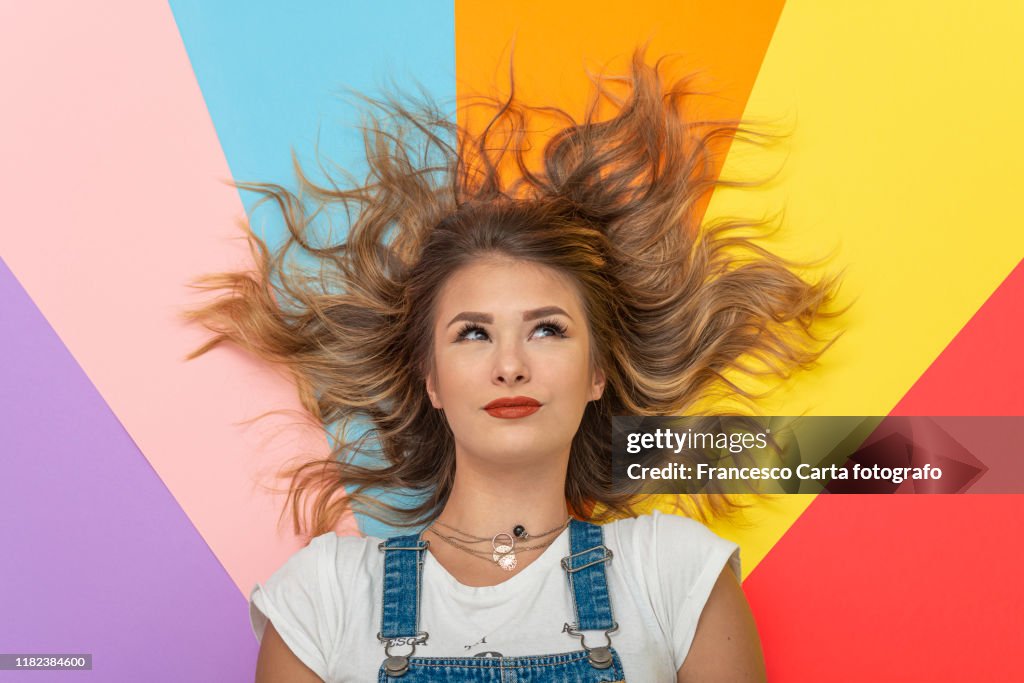 Dreamy woman